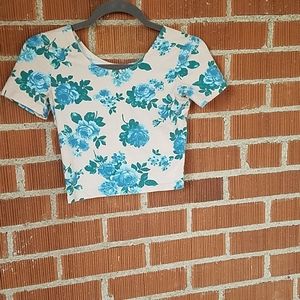 Floral Crop Top